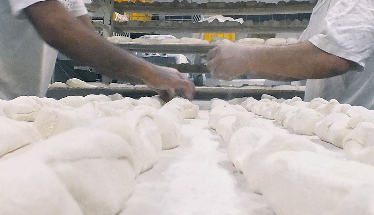 3000 kilograms of flour for the daily processing of bakery products